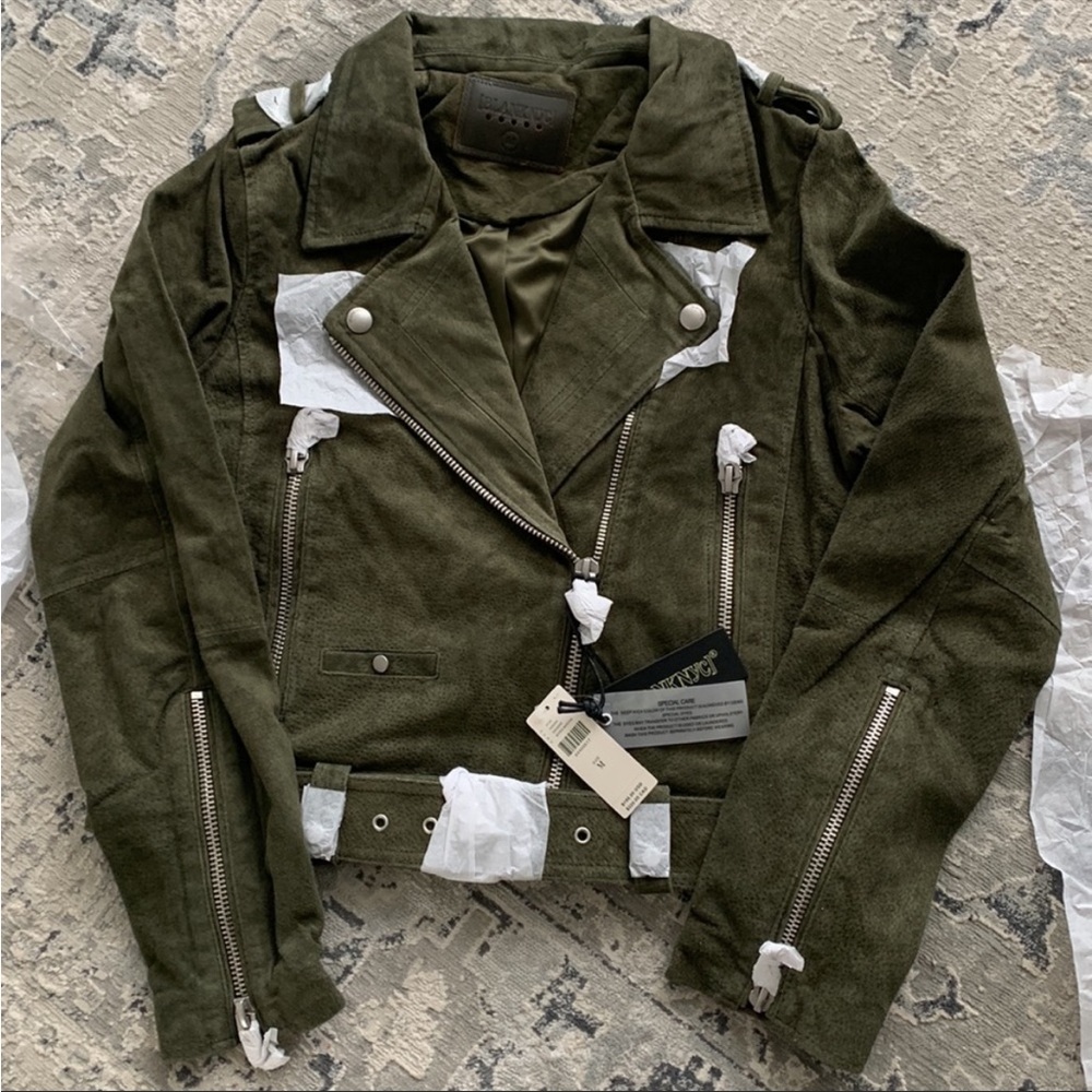 Anthropologie NWT BLANKNYC Suede Moto
Jacket Size XS. - Picture 12 of 12